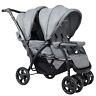 Foldable Lightweight Twin Baby Double Stroller Kids Travel Infant Pushchair Us