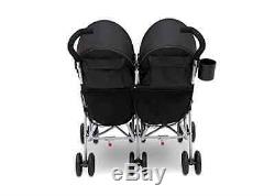 Full safe Scout Double Stroller seat twin jogger baby Abundant storage children