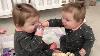 Funniest Twin Baby Girls Share A Pacifier