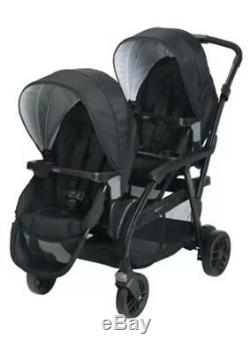 Graco Baby Modes Duo One-Hand Fold Twin Tandem Double Stroller Balancing Act