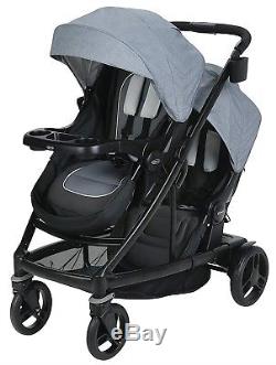Graco Baby UNO2DUO Twin Tandem Double Stroller with Second Seat Hayden 2018 NEW