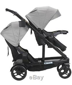 Graco Baby UNO2DUO Twin Tandem Double Stroller with Second Seat Oakley 2018 NEW