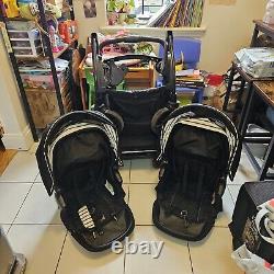 Graco Modes Duo Double Travel System Black