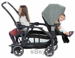 Graco Modes Reversible Duo Tandem Pushchair Twin Stroller From Birth Baby Buggy