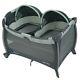 Graco Pack Playard Twin Removable Bassinets Double Babies Roomy Quick Easy Fold