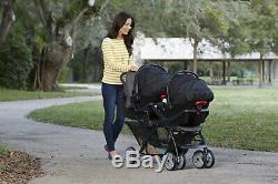 Graco Stadium Duo Tandem Pushchair Double Twin Stroller Baby Toddler Buggy Black