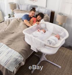 HALO Bassinest Twin Sleeper Double Bassinet Infant Baby Crib Sand Circle NEW