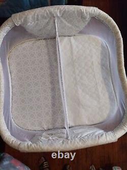 Halo Bassinest Twin Sleeper Double Bassinet (Premiere Series Sand Circle)
