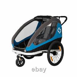 Hamax Traveller Twin Double Child Lightweight Bike Cycle Trailer