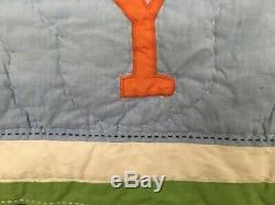 Handmade Multicolor Alphabet Letters Animals BABY CHILD Bed Quilt Twin Double SS