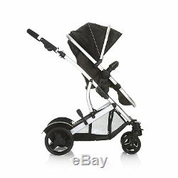 Hauck Duett 2 Double Tandem Twin Pushchair Travel System + Free Raincover