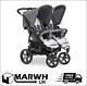 Hauck Roadster Duo Slx Side By Side Double Twin Pushchair Buggy Easy Folding