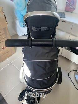 ICANDY PEACH 3 TRUFFLE DOUBLE TWIN PRAM/PUSHCHAIR And COT