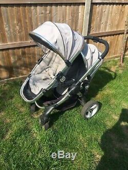 ICandy Baby Peach Blossom Single / Double Twin Stroller buggy pushchair GREY