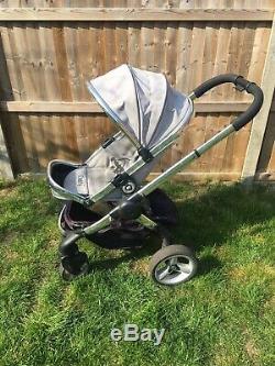 ICandy Baby Peach Blossom Single / Double Twin Stroller buggy pushchair GREY