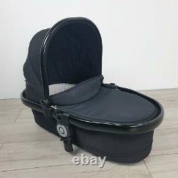 ICandy Peach 3 2 1 JET BLACK twin / lower carrycot for double blossom pram