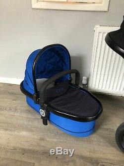 ICandy Peach 3 Cobalt Blue With Hey Twin /Blossom Seat And Twin Cot
