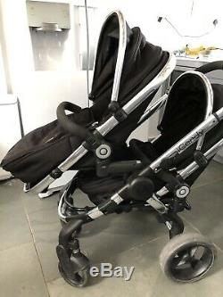 ICandy Twin Pram/Carrycot Double