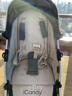 ICandy peach 3 blossom twin double stroller