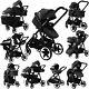 Isafe Baby Boys Black Lightweight Double Twin Tandem Inc 2 Car Seats Raincover