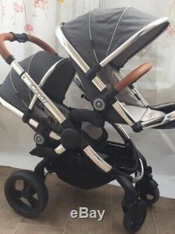 Icandy Peach Truffle 2 Twin/double Car Seat Excellent Condition New Boxed Cot