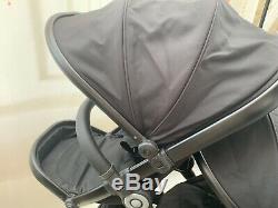 Icandy peach Jet 2 Double/twin pushchair/footmuffs/liners/carrycot