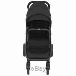 JOIE EvaLite Duo Twin Stroller Double Tandem Pushchair From Birth Baby Buggy NEW