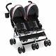 Jeep Scout Double Stroller Baby Pram For Twins 2 Babies Double Rear Canopy