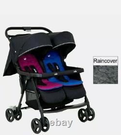 Joie Aire Twin Stroller Rosy & SeaBrand new boxed next day del