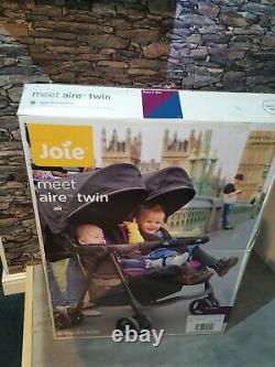 Joie Aire Twin Stroller Rosy & SeaBrand new boxed next day del
