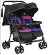 Joie Aire Twin Stroller Rosy/sea, High Quality & Stylish Design, Birth To 15kg