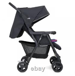 Joie Aire Twin Stroller Rosy/Sea, High Quality & Stylish Design, Birth To 15kg