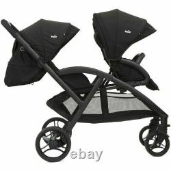 Joie Evalite Duo Twin Stroller Two Tone Black