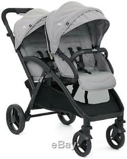 Joie Evalite Duo Ultra Lightweight Tandem Twin Stroller Pushchair Bouble Buggy