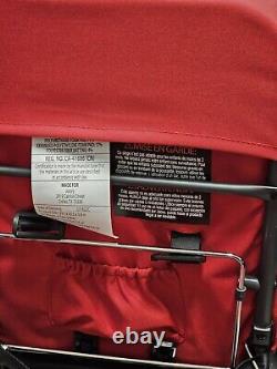 Joovy Caboose Graphite Stand On Tandem Stroller Red 8141