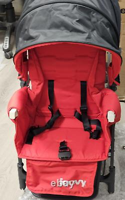 Joovy Caboose Graphite Stand On Tandem Stroller Red 8141