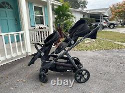 Joovy qool stroller with two seats - twins / double stroller