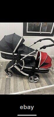 Kids Kargo Duellette Twin Double Pushchair Stroller Buggy