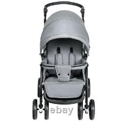 Lightweight Baby Jogger City Select Double Twin Tandem Stroller With Second Seat