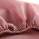 Linen 100% Dusty Fitted Sheet /pink Bedding Set With Two Pillow Cases /linen