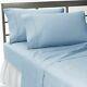 Linen Ultra Soft 800tc 100% Egyptian Cotton Twin/full/queen/king Sky Blue Solid