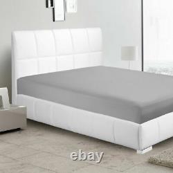 Linen Ultra Soft 800 TC 100% Egyptian Cotton Twin/Full/Queen/King Silver Solid