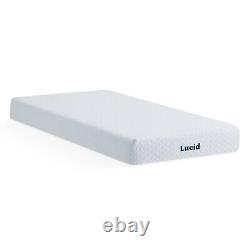 Lucid Refresh 6 Dual-Layered Gel Memory Foam Mattress, Twin-XL