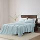 Luxury Soft All Bedding Set 1000/1200 Threadcount Egyptiancotton Sky Blue Solid