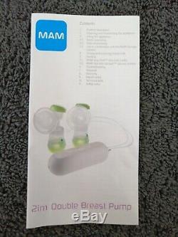 MAM Electric & Manual Double Breast Pump 2 In 1 Twin Baby Bottle