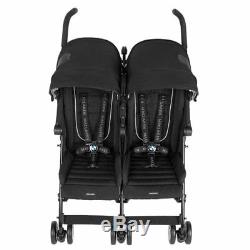 Maclaren BMW Twin Stroller, Black