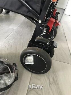 Maclaren Twin Techno Double Pushchair Stroller In Black RRP £395