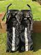 Maclaren Twin Techno Double Twin Seat Stroller Buggy Pushchair With Foot Muff X2