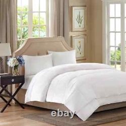 Madison Park White Double Layer Removable All-Season Comforter 2-Layer Blanket