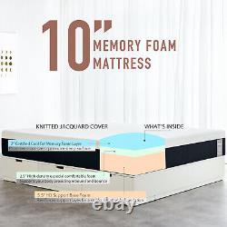 Molblly 10 12 14 Inch Twin Full Queen King Gel Memory Foam Mattress in A Box